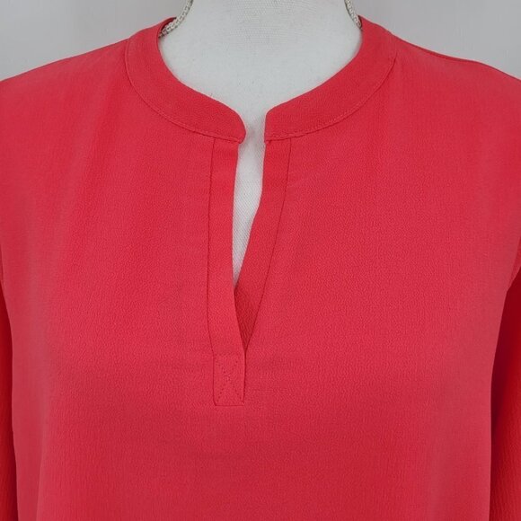 Gibson Erin Cross Front Tunic Blouse - Picture 4 of 8